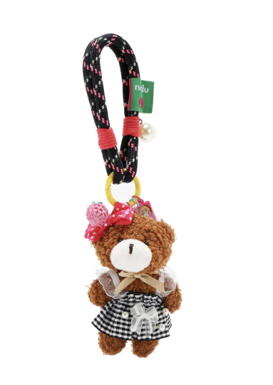 LULU BEAR NOIR CHIC CHARM