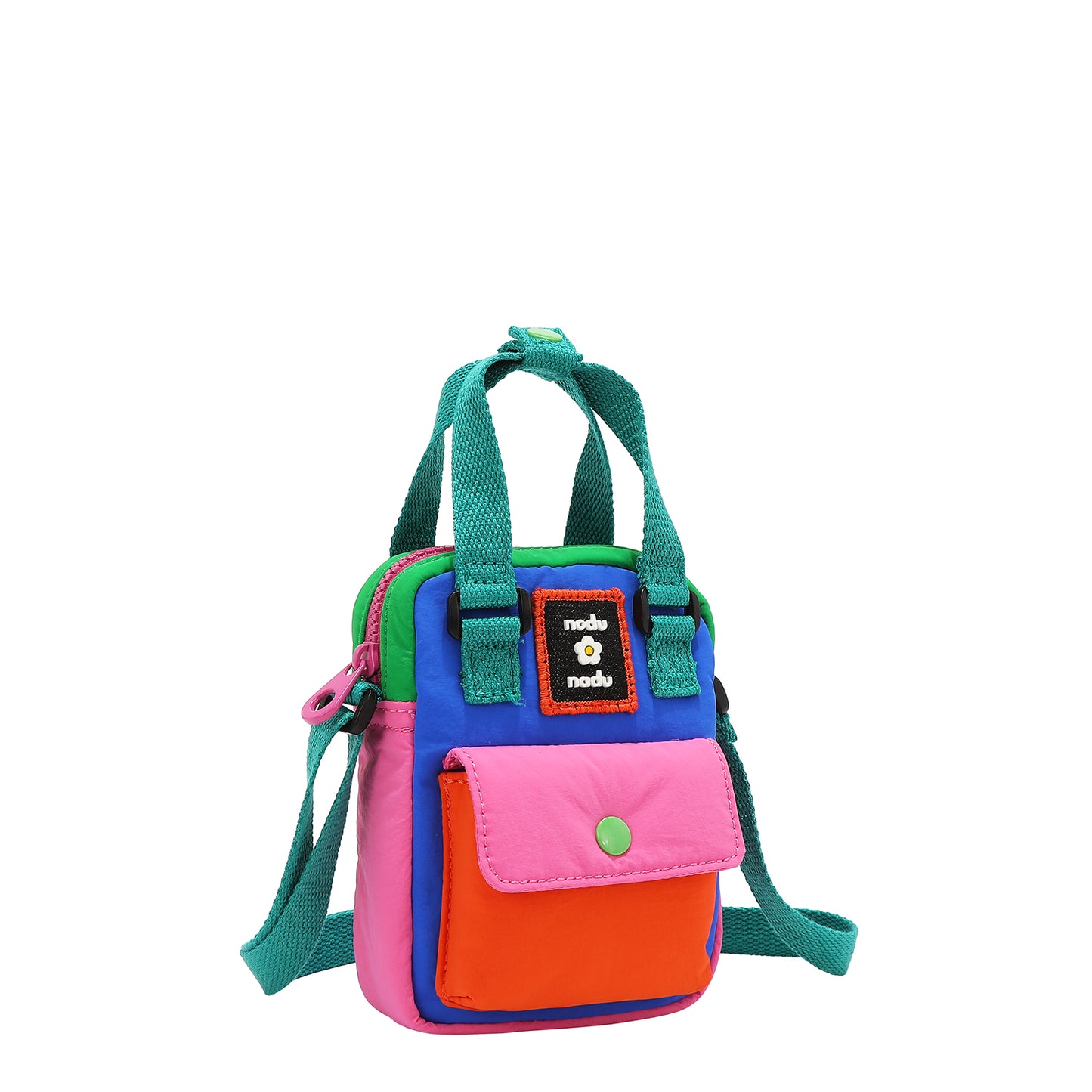 CROSSBODY DE NYLON MULTICOLOR