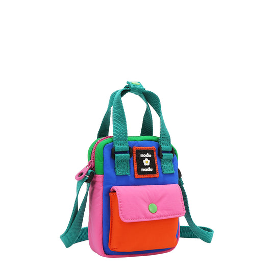 CROSSBODY DE NYLON MULTICOLOR