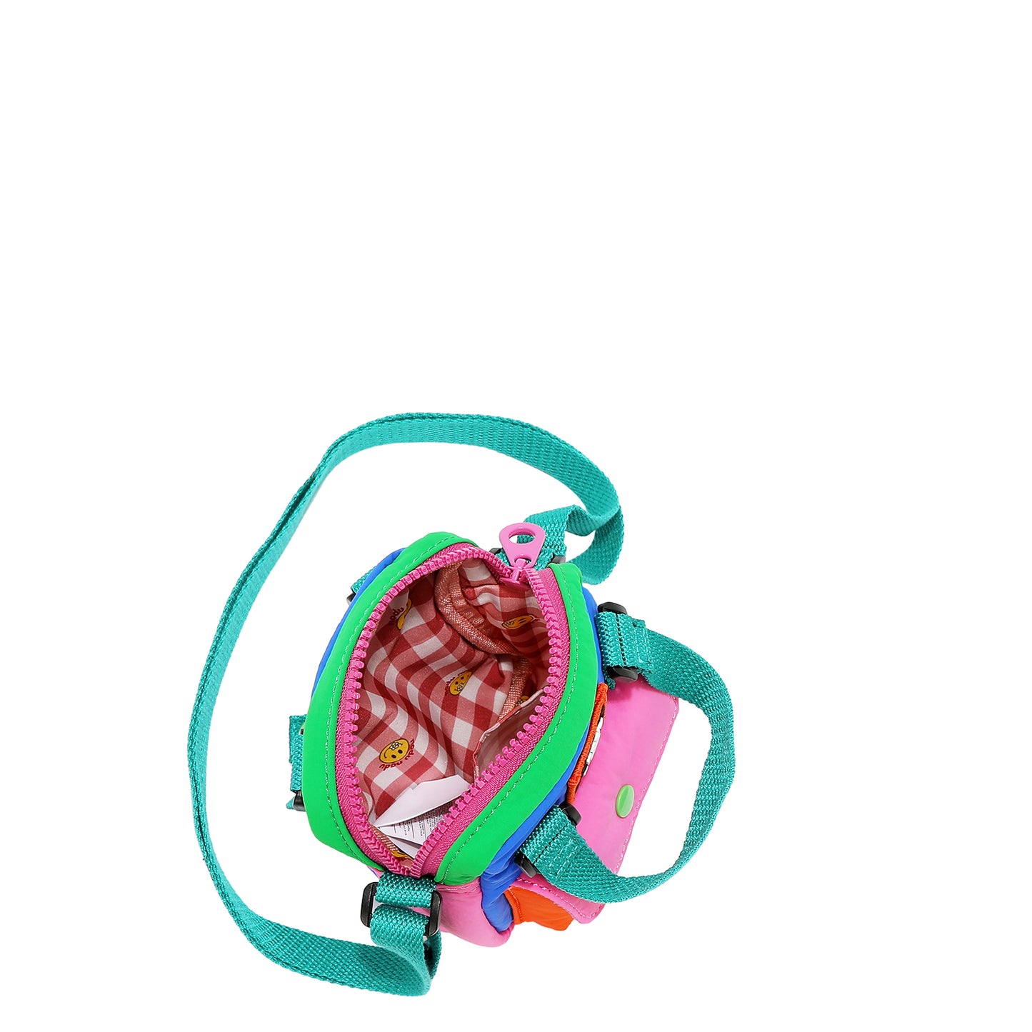CROSSBODY DE NYLON MULTICOLOR