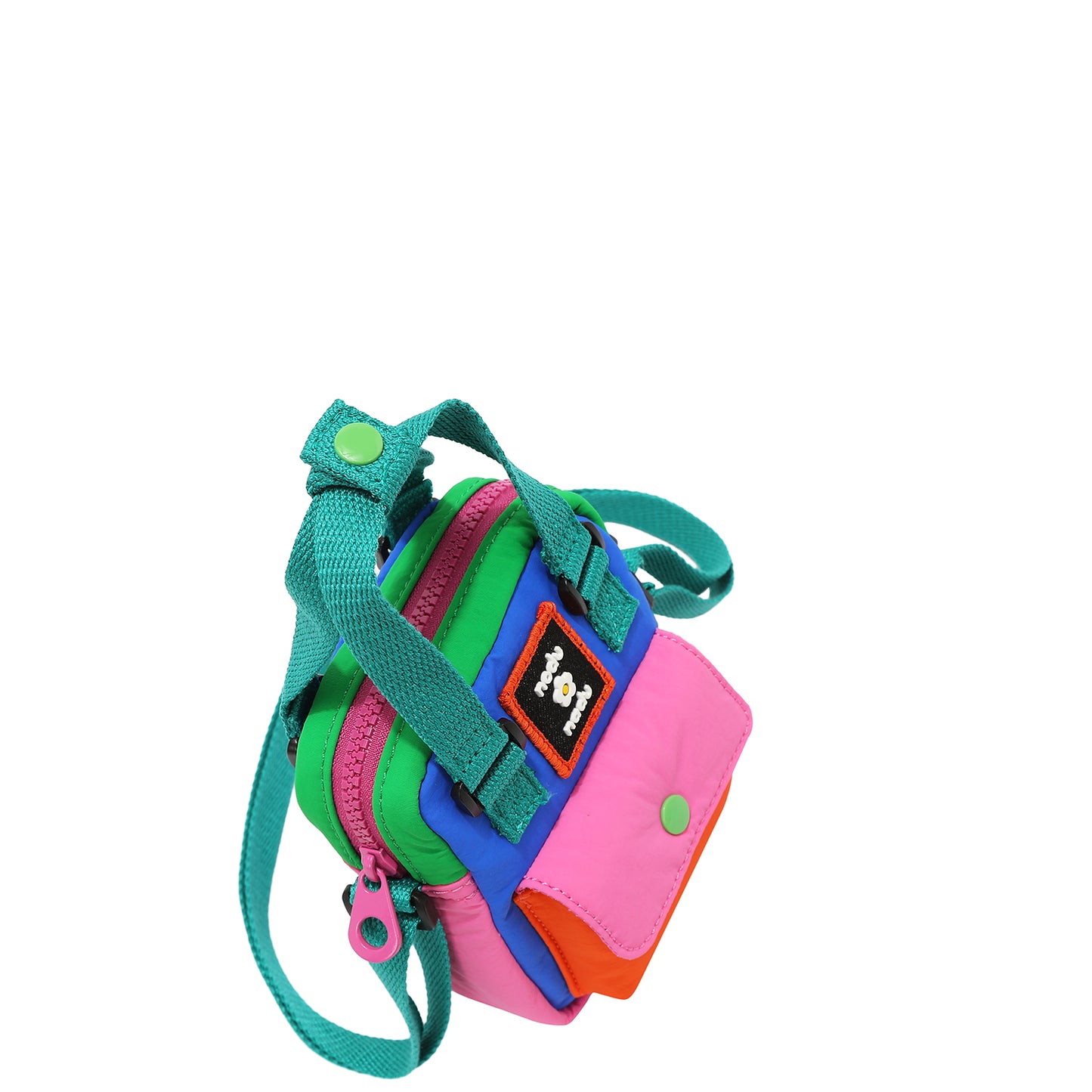 CROSSBODY DE NYLON MULTICOLOR