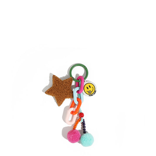 Charm de estrella de peluche