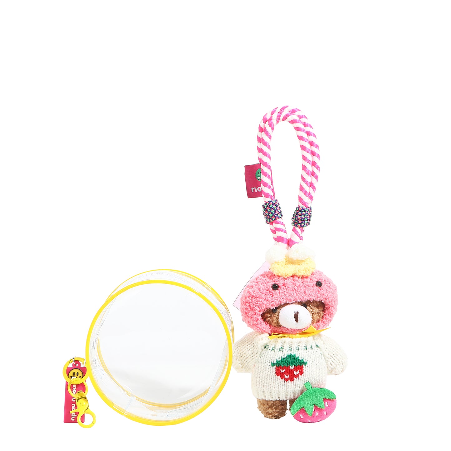 BOLSA BIBI DE OSO DE FRESA