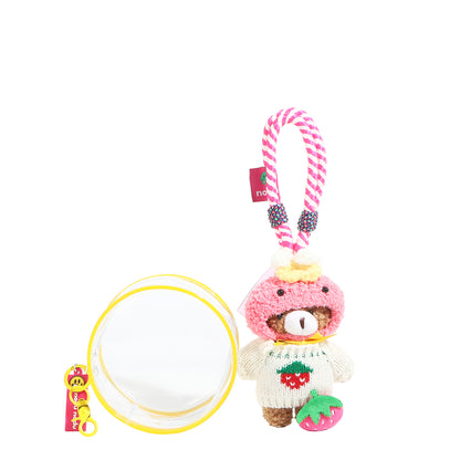 BOLSA BIBI DE OSO DE FRESA