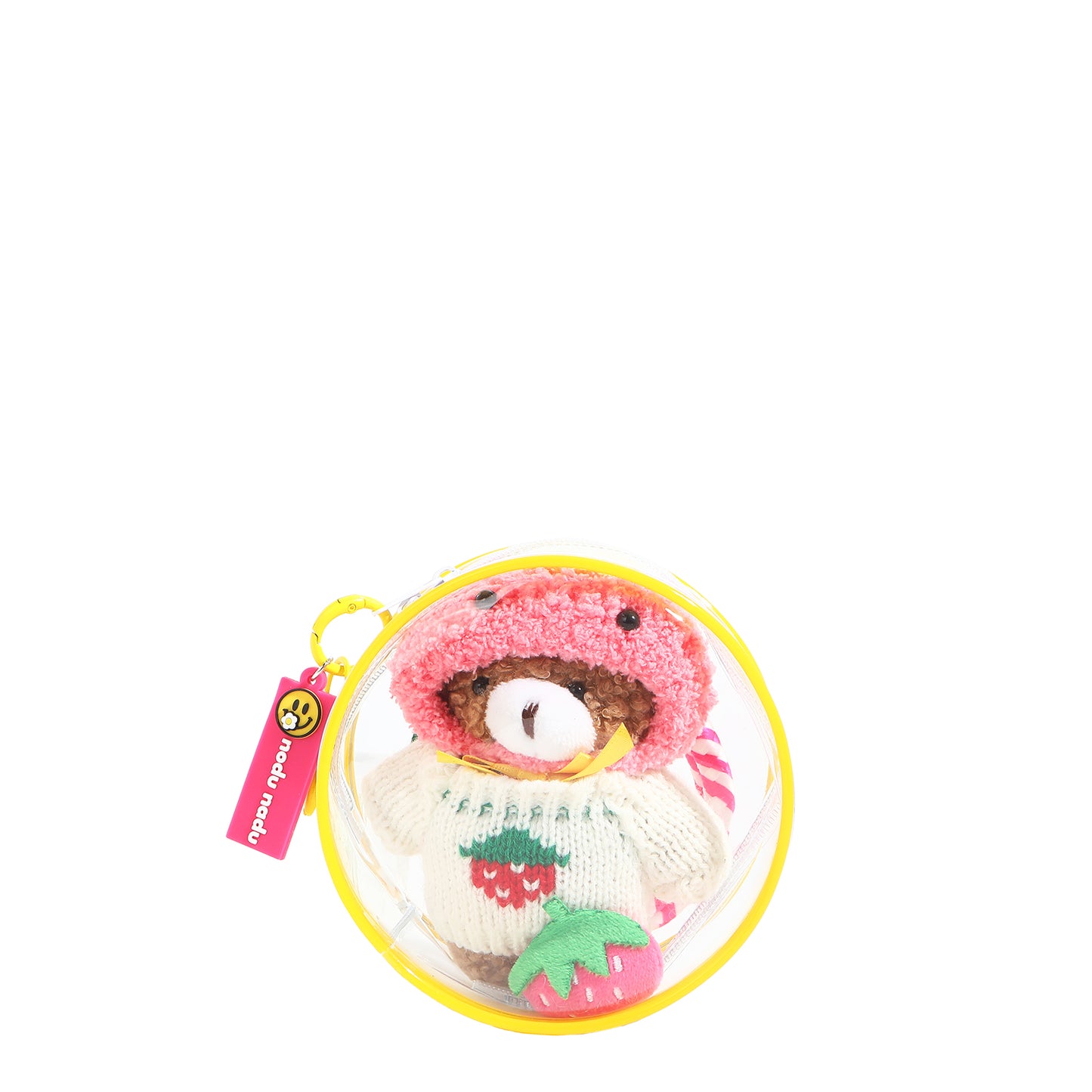 BOLSA BIBI DE OSO DE FRESA